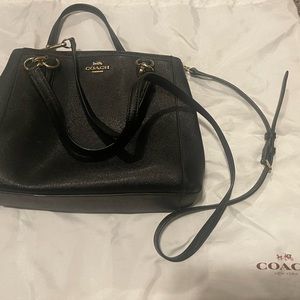 Small black leather coach purse (This item has been sold)